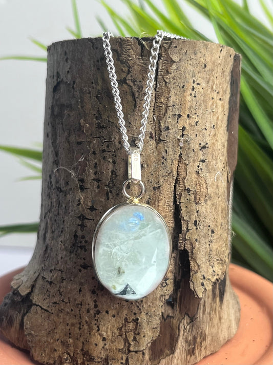 S925 Moonstone Necklace