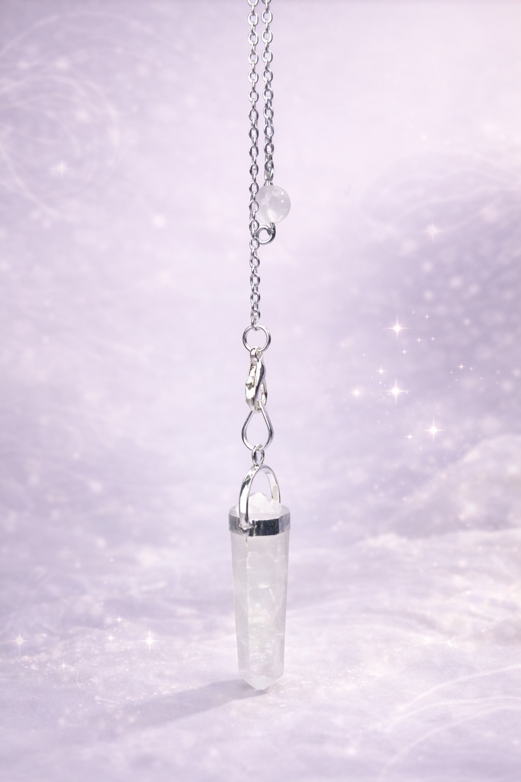 Clear Quartz Pendulum