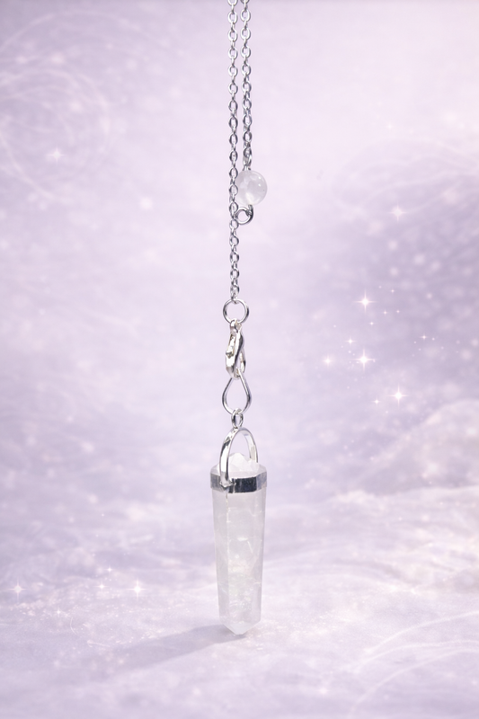 Clear Quartz Pendulum
