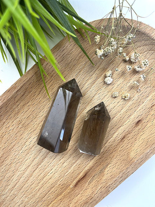 Smoky Quartz Tower