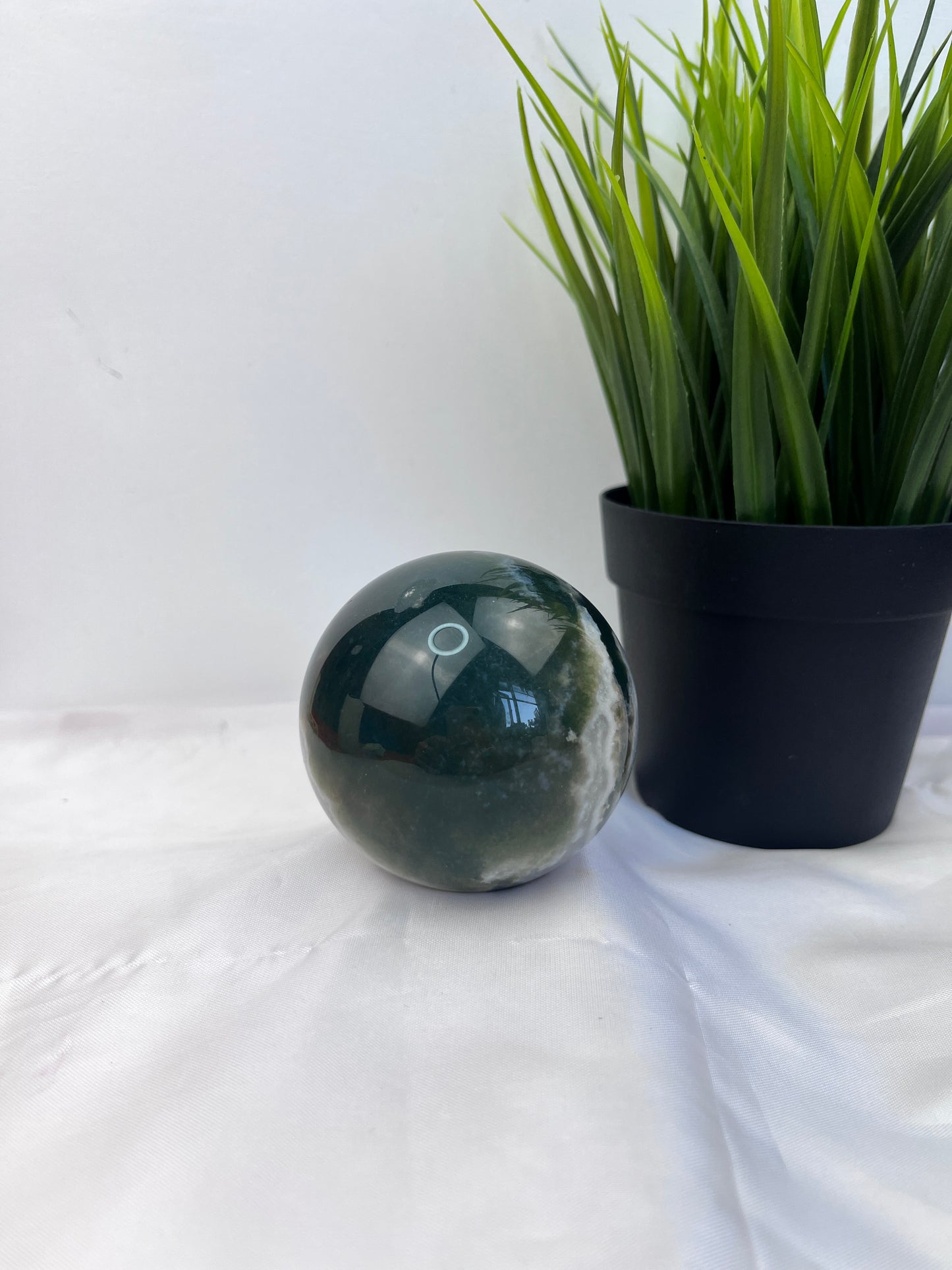 Moss Agate Spheres