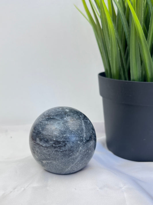 Black Vein jasper Sphere