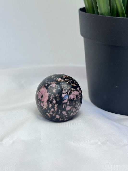 Rhodonite Sphere