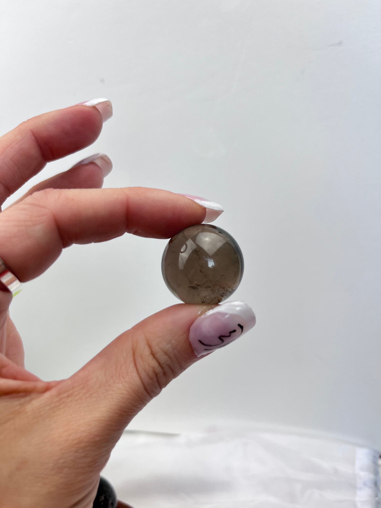 Smoky Quartz Spheres