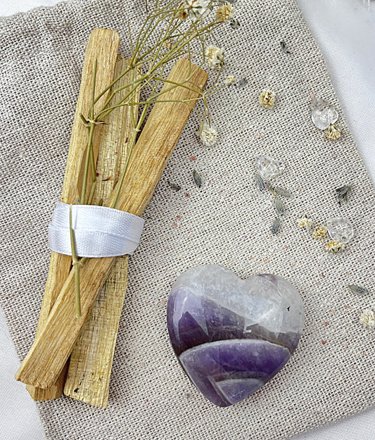 Dream Amethyst Heart