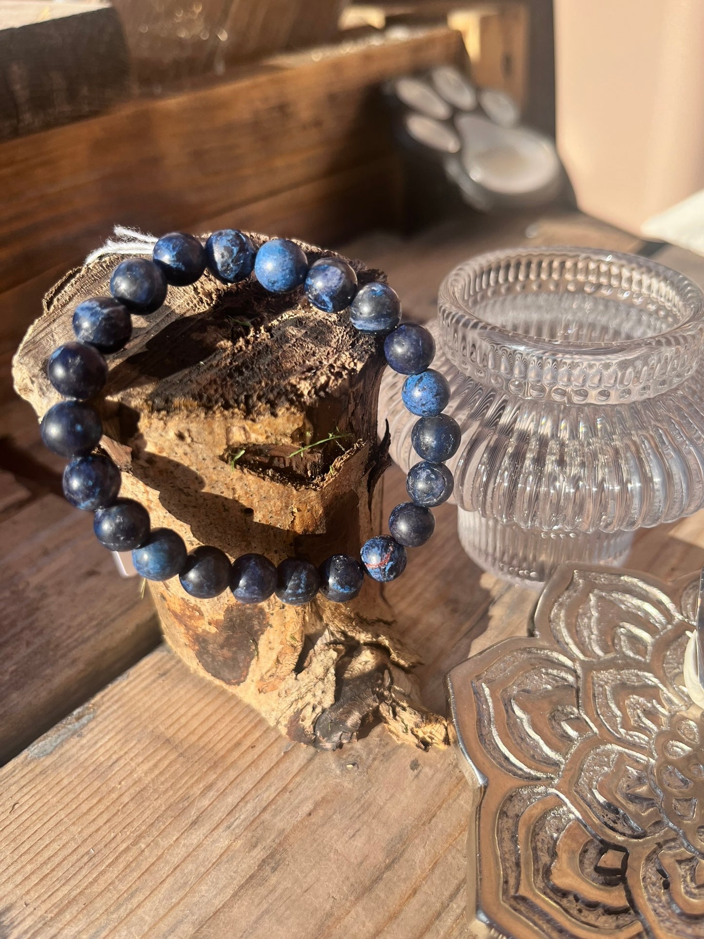 Sodalite DEEP BLUE 8mm Bracelet