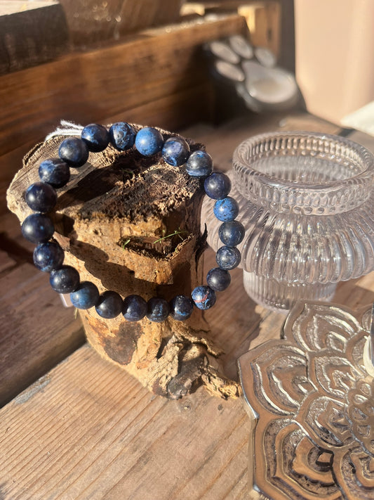 Sodalite DEEP BLUE 8mm Bracelet