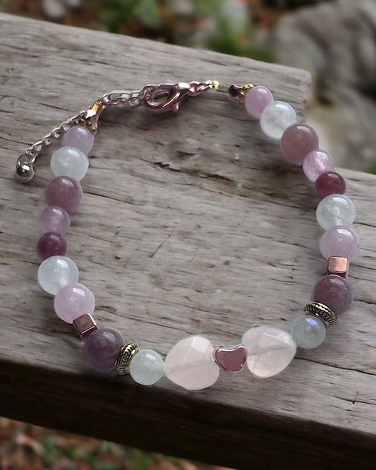 Summer Romance Rose Gold Bracelet