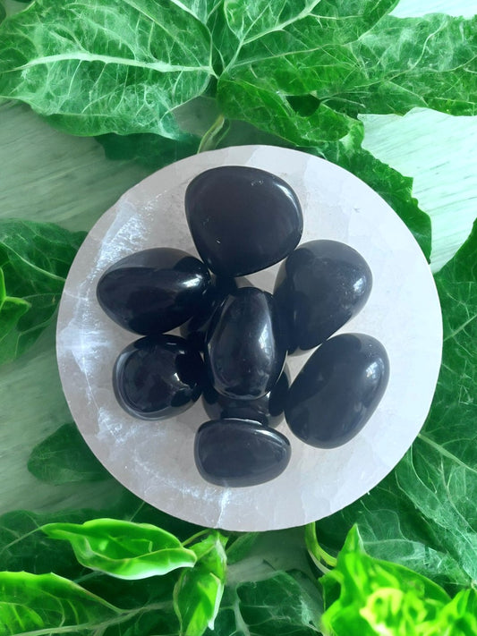 Black Obsidian Tumble Stones