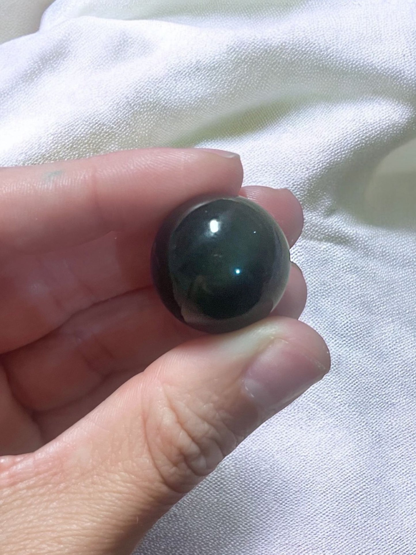 Sheen Obsidian Sphere