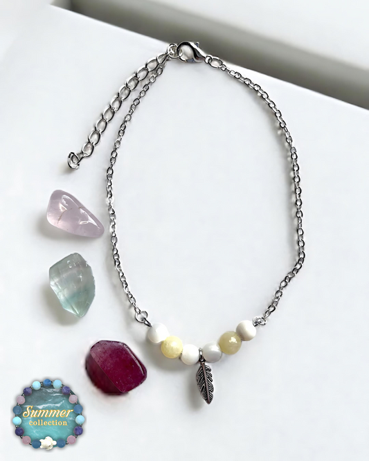 Ankle Bracelet Feather